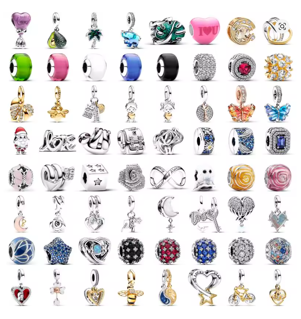 Charms Sterlingsilber 925 - Gesamte Kollektion