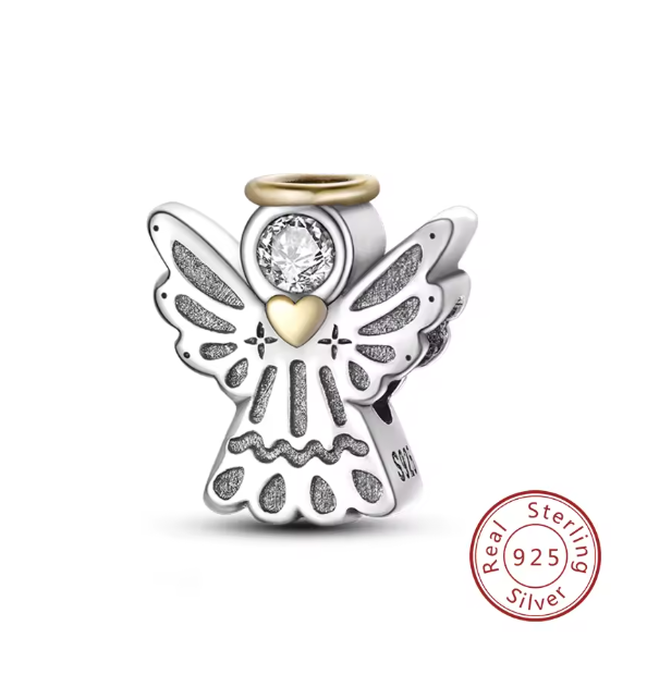 Charms Sterlingsilber 925 - Schutzengel - Dein himmlischer Begleiter