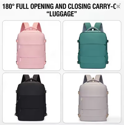 Boarding Rucksack 40x30x20 cm – Handgepäck für EasyJet & Wizz Air, Laptopfach, leicht, großes Volumen, multifunktionale Reisetasche, Freizeit & Business, 5 Farben