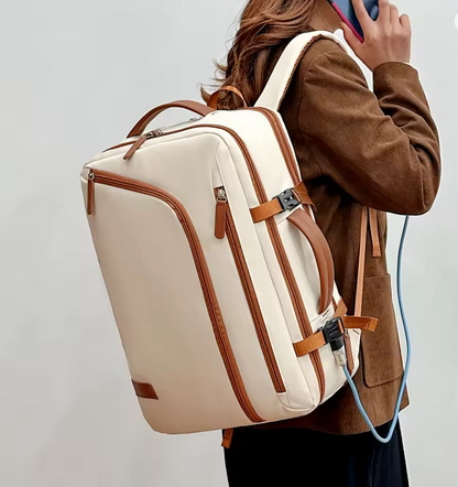 Rucksack Unisex 44x30x16 cm – Business Laptop Rucksack, große Kapazität, leicht & robust, Schulrucksack Studenten, Freizeit & Outdoor Reisetasche, 4 Farben