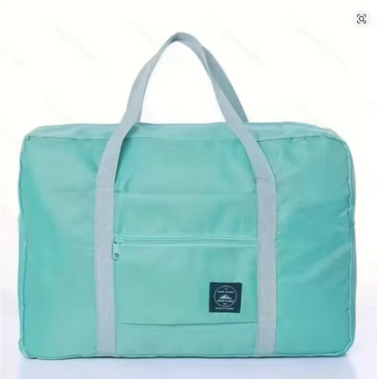 Faltbare Reisetasche 42x28x13 cm – Leichte Reise-Aufbewahrungstasche, Handgepäck & Bordtasche, große Kapazität, Picknick & Umzugstasche, platzsparend, 5 Farben