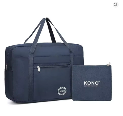 Kono Faltbare Handgepäck Tasche 45x32x14 cm – Leichte Nylon Reisetasche für Flugzeug, kompakt & strapazierfähig, Bordtasche & Travel Bag, 3 Farben