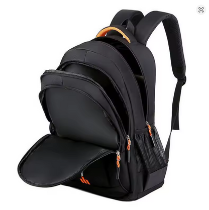 Unisex Rucksack mit Laptopfach – Business & Freizeit Rucksack, großes Fassungsvermögen, mehrere Fächer, verstellbare Träger, Arbeits- & Reiserucksack, 4 Farben