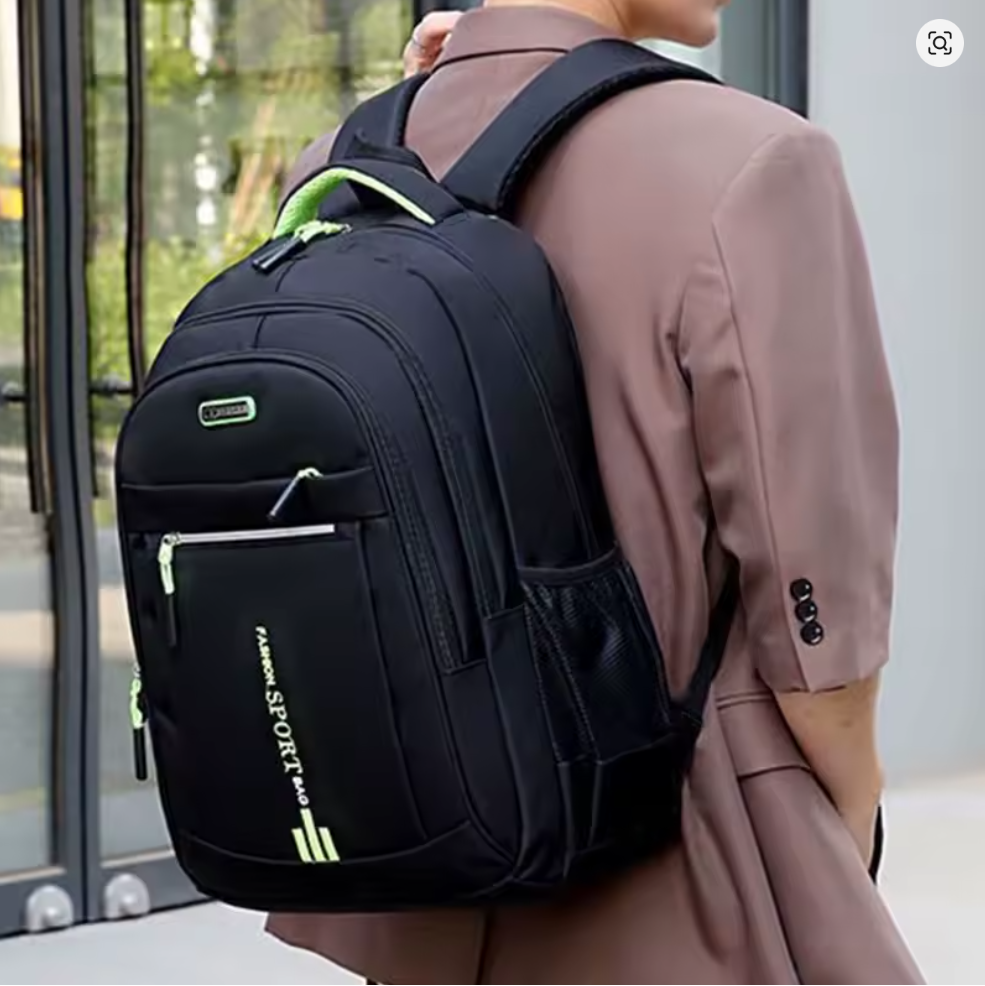 Unisex Rucksack mit Laptopfach – Business & Freizeit Rucksack, großes Fassungsvermögen, mehrere Fächer, verstellbare Träger, Arbeits- & Reiserucksack, 4 Farben