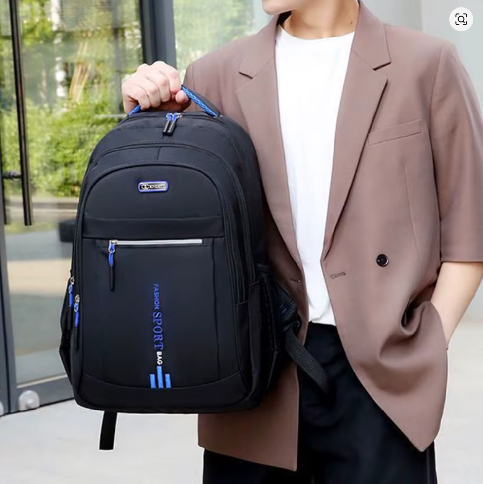 Unisex Rucksack mit Laptopfach – Business & Freizeit Rucksack, großes Fassungsvermögen, mehrere Fächer, verstellbare Träger, Arbeits- & Reiserucksack, 4 Farben