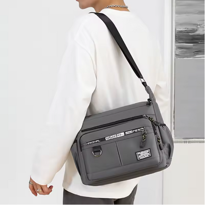 Herren Umhängetasche Oxford – Große Kapazität Messenger Bag, Schultertasche mit vielen Fächern, robust & modern, Casual Business Tasche, 4 Farben
