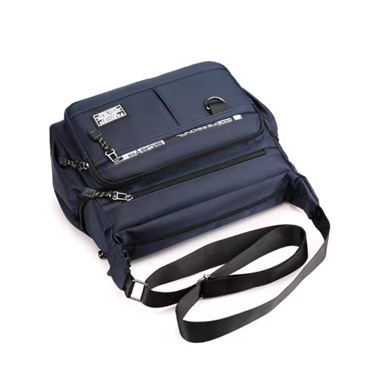 Herren Umhängetasche Oxford – Große Kapazität Messenger Bag, Schultertasche mit vielen Fächern, robust & modern, Casual Business Tasche, 4 Farben