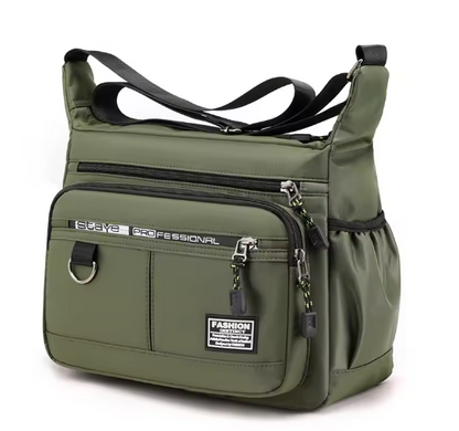 Herren Umhängetasche Oxford – Große Kapazität Messenger Bag, Schultertasche mit vielen Fächern, robust & modern, Casual Business Tasche, 4 Farben