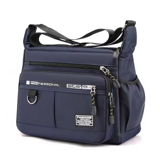 Herren Umhängetasche Oxford – Große Kapazität Messenger Bag, Schultertasche mit vielen Fächern, robust & modern, Casual Business Tasche, 4 Farben