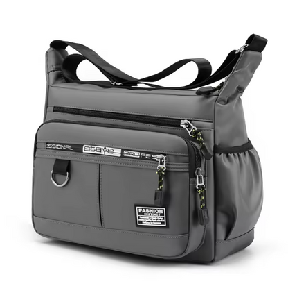 Herren Umhängetasche Oxford – Große Kapazität Messenger Bag, Schultertasche mit vielen Fächern, robust & modern, Casual Business Tasche, 4 Farben