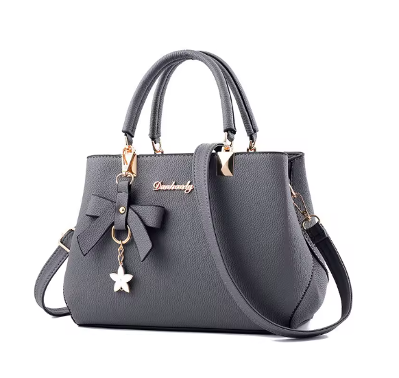 Damen Schultertasche 28x19x19 cm – Große Handtasche Herbst/Winter, elegante Umhängetasche mit Griff, Casual & Business Tasche, viel Stauraum, verschiedene Farben