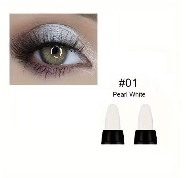 16 Farben Glitter Eyeliner – Wasserfester, langanhaltender Eyeliner mit Perlglanz, farbig & wischfest, präziser Liquid Eyeliner für Augen Make-up