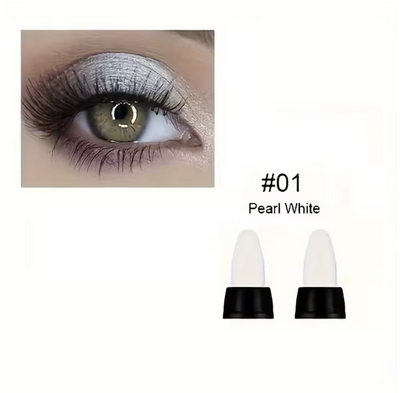 16 Farben Glitter Eyeliner – Wasserfester, langanhaltender Eyeliner mit Perlglanz, farbig & wischfest, präziser Liquid Eyeliner für Augen Make-up