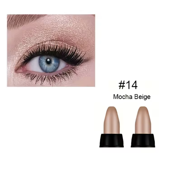 16 Farben Glitter Eyeliner – Wasserfester, langanhaltender Eyeliner mit Perlglanz, farbig & wischfest, präziser Liquid Eyeliner für Augen Make-up