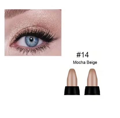 16 Farben Glitter Eyeliner – Wasserfester, langanhaltender Eyeliner mit Perlglanz, farbig & wischfest, präziser Liquid Eyeliner für Augen Make-up
