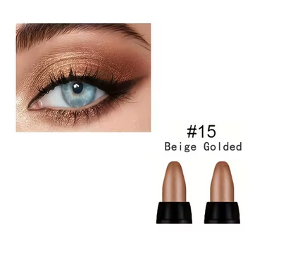 16 Farben Glitter Eyeliner – Wasserfester, langanhaltender Eyeliner mit Perlglanz, farbig & wischfest, präziser Liquid Eyeliner für Augen Make-up