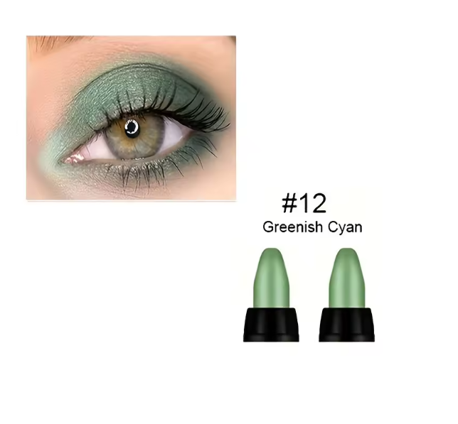 16 Farben Glitter Eyeliner – Wasserfester, langanhaltender Eyeliner mit Perlglanz, farbig & wischfest, präziser Liquid Eyeliner für Augen Make-up