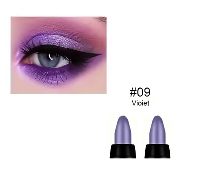 16 Farben Glitter Eyeliner – Wasserfester, langanhaltender Eyeliner mit Perlglanz, farbig & wischfest, präziser Liquid Eyeliner für Augen Make-up