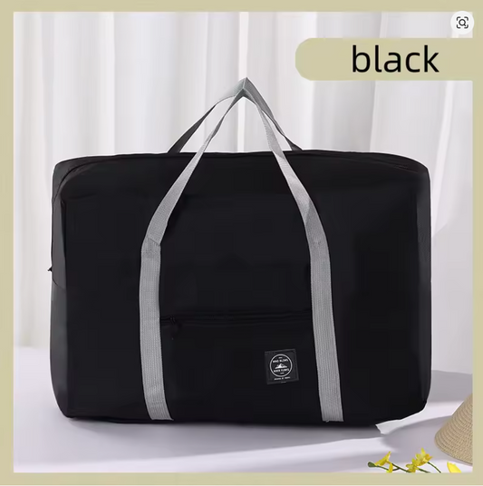 Faltbare Reisetasche 42x28x13 cm – Leichte Reise-Aufbewahrungstasche, Handgepäck & Bordtasche, große Kapazität, Picknick & Umzugstasche, platzsparend, 5 Farben