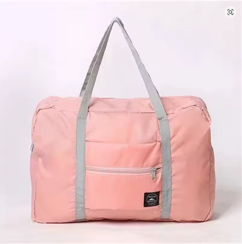 Faltbare Reisetasche 42x28x13 cm – Leichte Reise-Aufbewahrungstasche, Handgepäck & Bordtasche, große Kapazität, Picknick & Umzugstasche, platzsparend, 5 Farben
