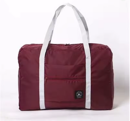 Faltbare Reisetasche 42x28x13 cm – Leichte Reise-Aufbewahrungstasche, Handgepäck & Bordtasche, große Kapazität, Picknick & Umzugstasche, platzsparend, 5 Farben